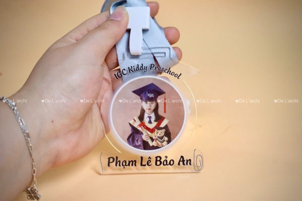 Huy Chương Mica 1 Lớp - In Theo Yêu Cầu Cho Học Sinh | De L'archi - Hình ảnh 3