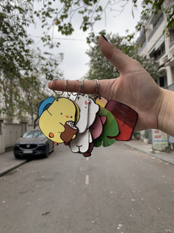 Bộ gỗ 30 hình thú cute, giúp bé thỏa sức tô vẽ sáng tạo, làm móc treo khóa, trang trí góc học tập siêu xinh - Hình ảnh 96