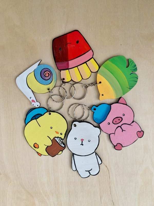 Bộ gỗ 30 hình thú cute, giúp bé thỏa sức tô vẽ sáng tạo, làm móc treo khóa, trang trí góc học tập siêu xinh - Hình ảnh 97