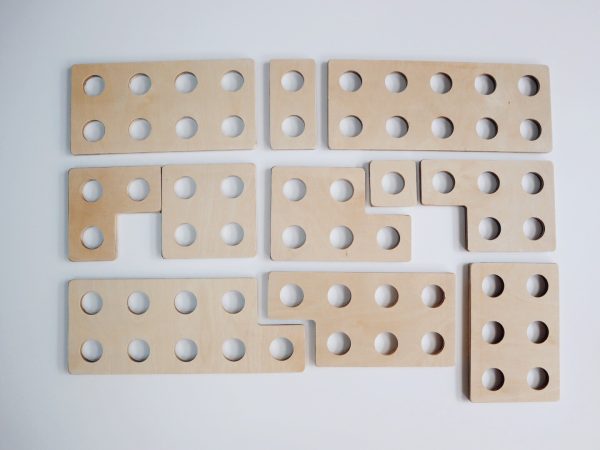Bộ khuôn gỗ toán học sáng tạo, giúp bé phát triển tư duy logic, vừa học vừa chơi - Hình ảnh 3