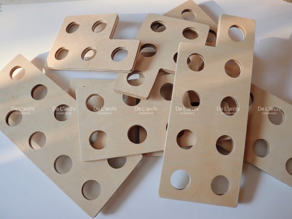 Bộ khuôn gỗ toán học sáng tạo, giúp bé phát triển tư duy logic, vừa học vừa chơi - Hình ảnh 7