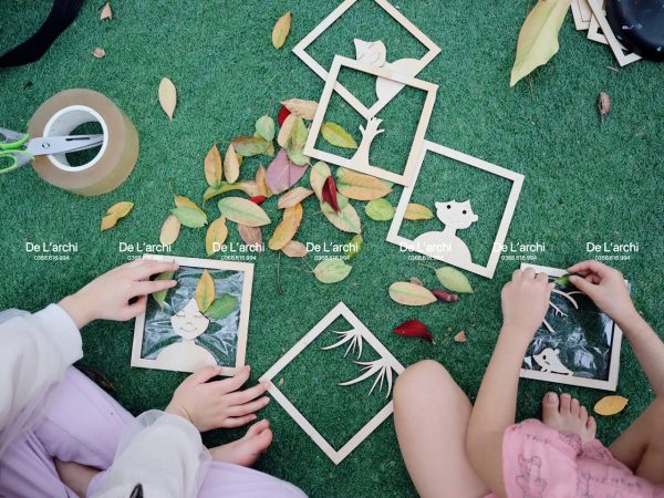 Bộ khuôn lá Decor gỗ nghệ thuật, sáng tạo, phù hợp làm đồ handmade, đồ trang trí - Hình ảnh 11