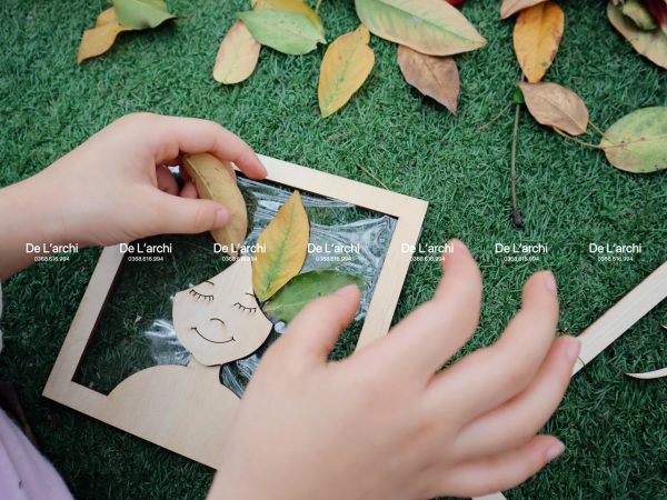 Bộ khuôn lá Decor gỗ nghệ thuật, sáng tạo, phù hợp làm đồ handmade, đồ trang trí - Hình ảnh 12
