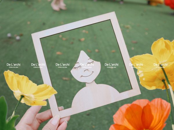 Bộ khuôn lá Decor gỗ nghệ thuật, sáng tạo, phù hợp làm đồ handmade, đồ trang trí - Hình ảnh 16