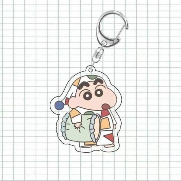 Móc khóa Hoạt hình anime ngoại vi Crayon Shin-chan - Hình ảnh 4
