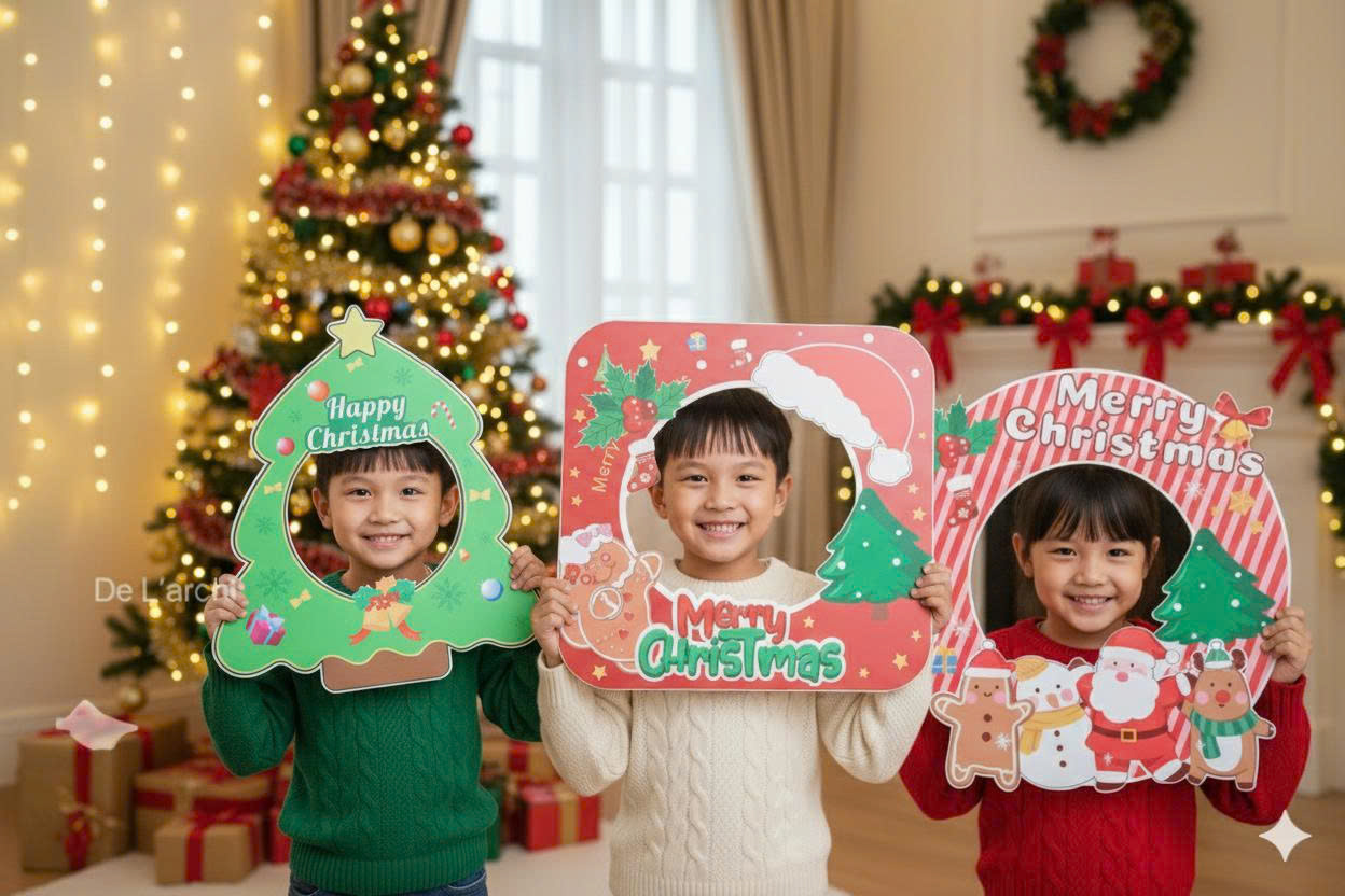 Khuôn Check-in Noel – In UV Sắc Nét, Đẹp Nổi Bật