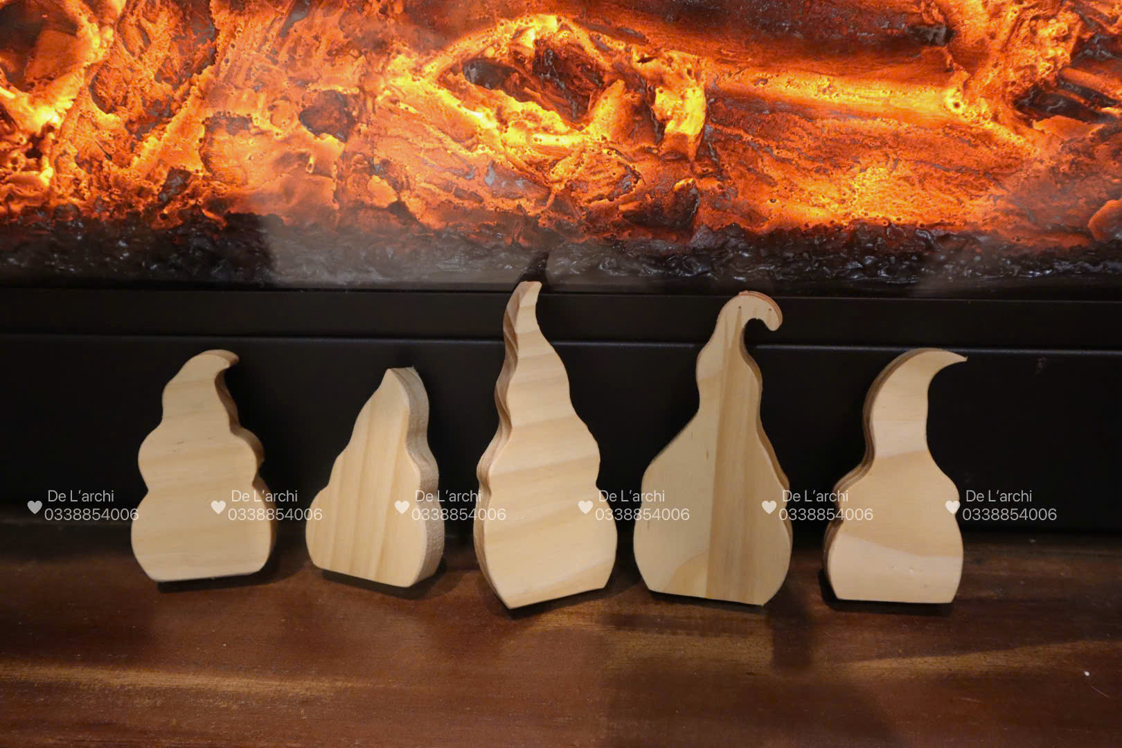 Ông Già Lùn & Cây Thông Gỗ Thông Trang Trí Noel – Decor Giáng Sinh - Hình ảnh 3