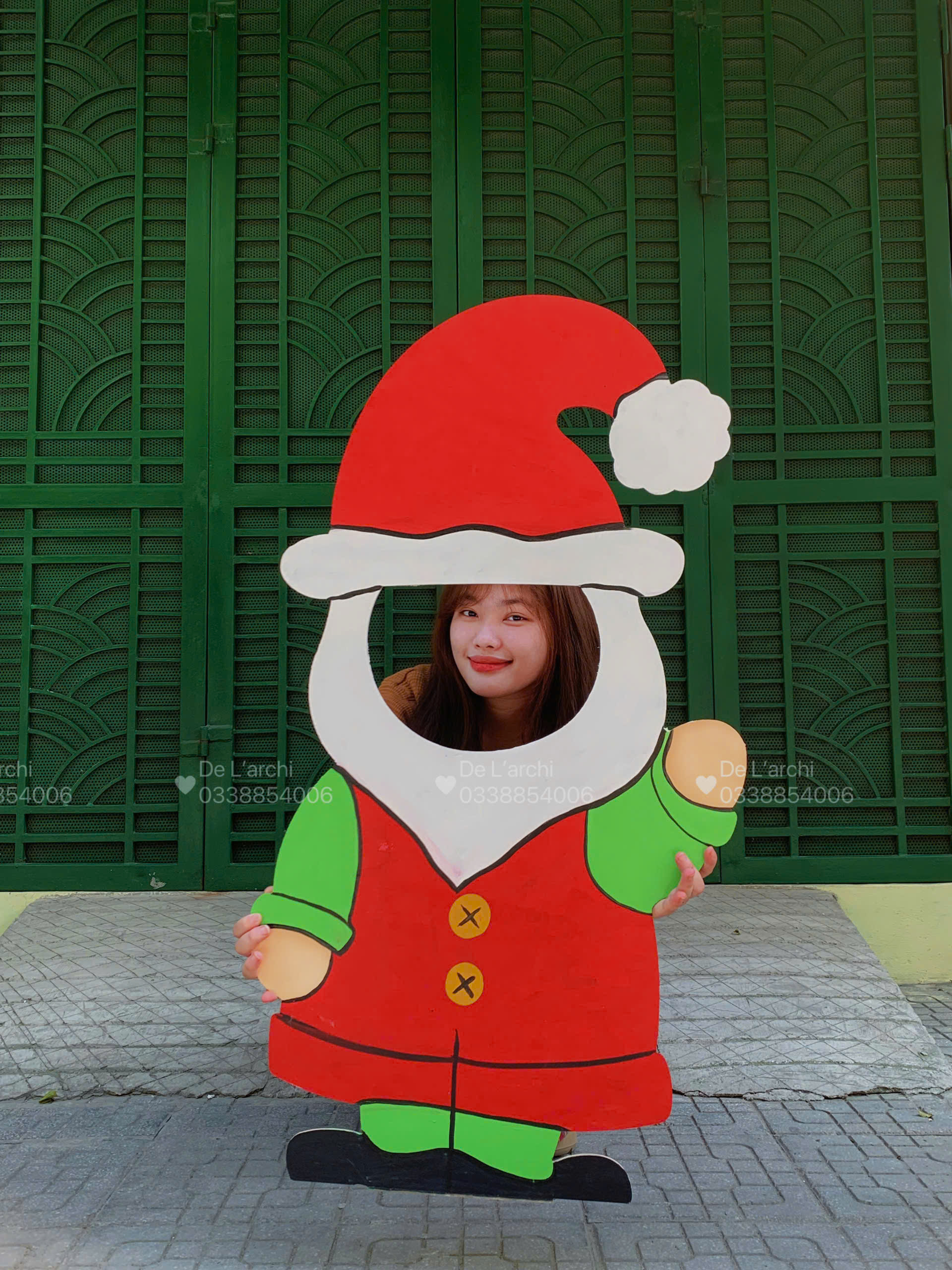 Ông Già Noel Check-in Noel – Standee Chụp Hình Giáng Sinh Siêu Đẹp - Hình ảnh 2