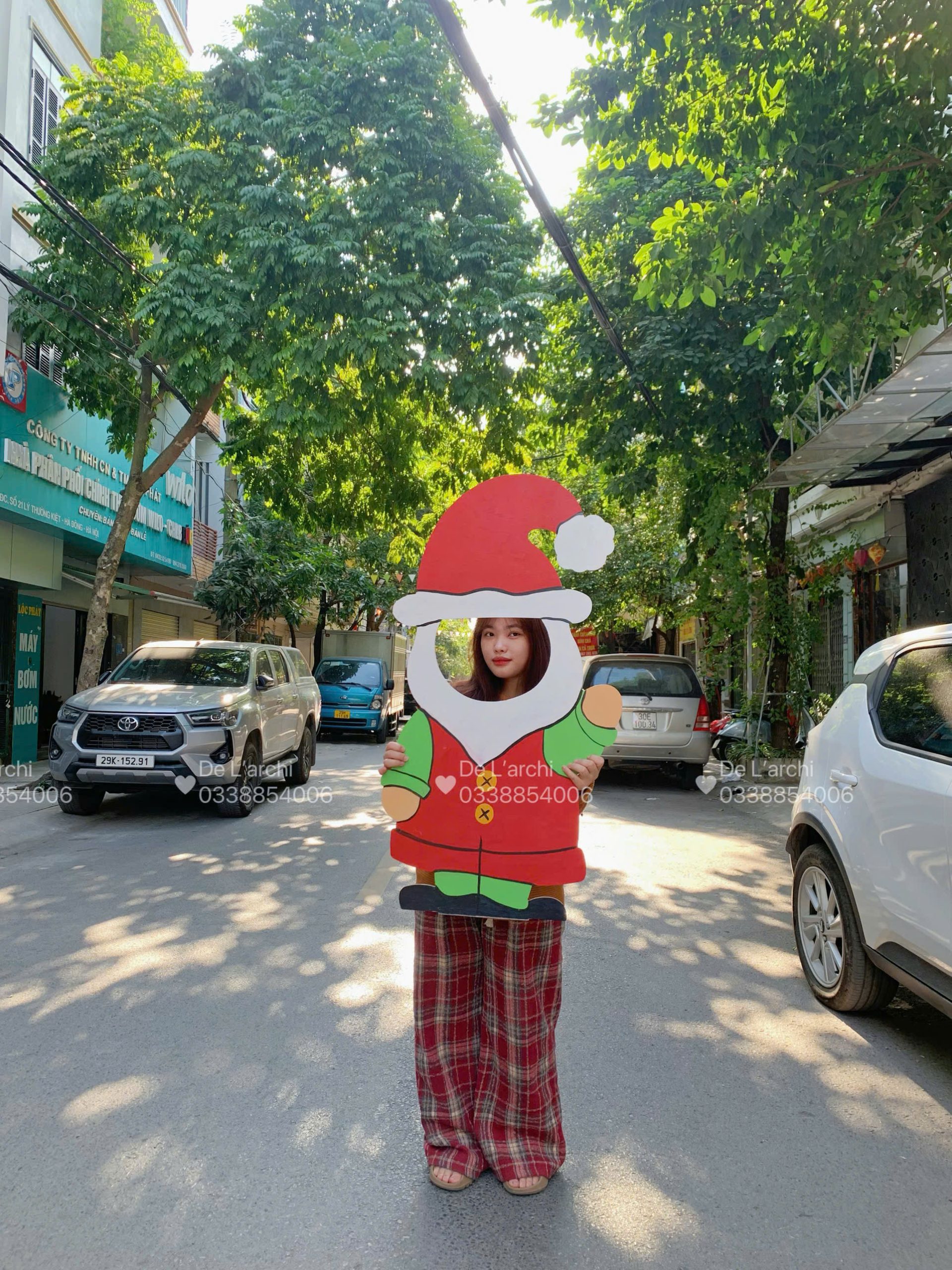 Ông Già Noel Check-in Noel – Standee Chụp Hình Giáng Sinh Siêu Đẹp - Hình ảnh 3