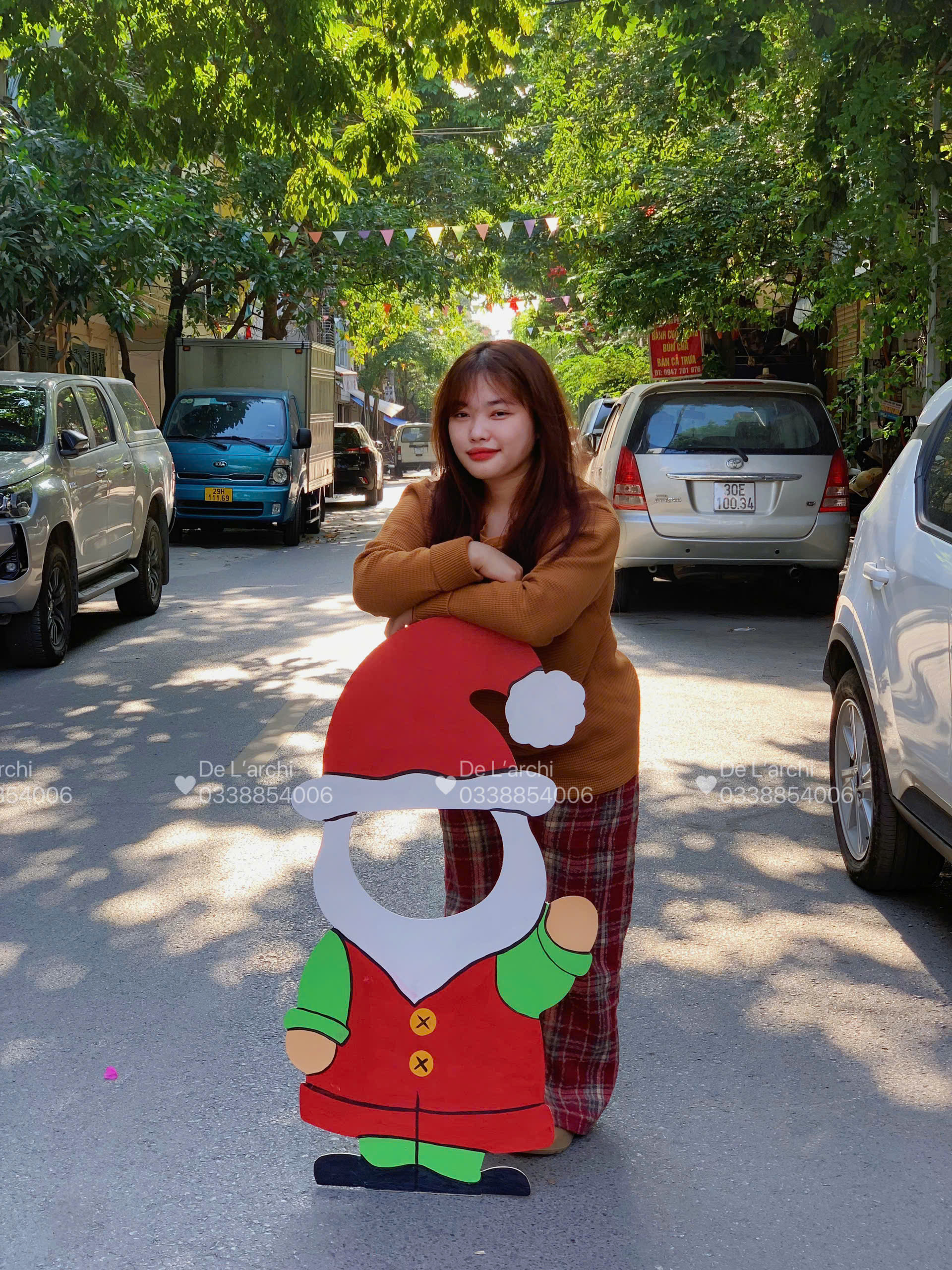 Ông Già Noel Check-in Noel – Standee Chụp Hình Giáng Sinh Siêu Đẹp - Hình ảnh 4