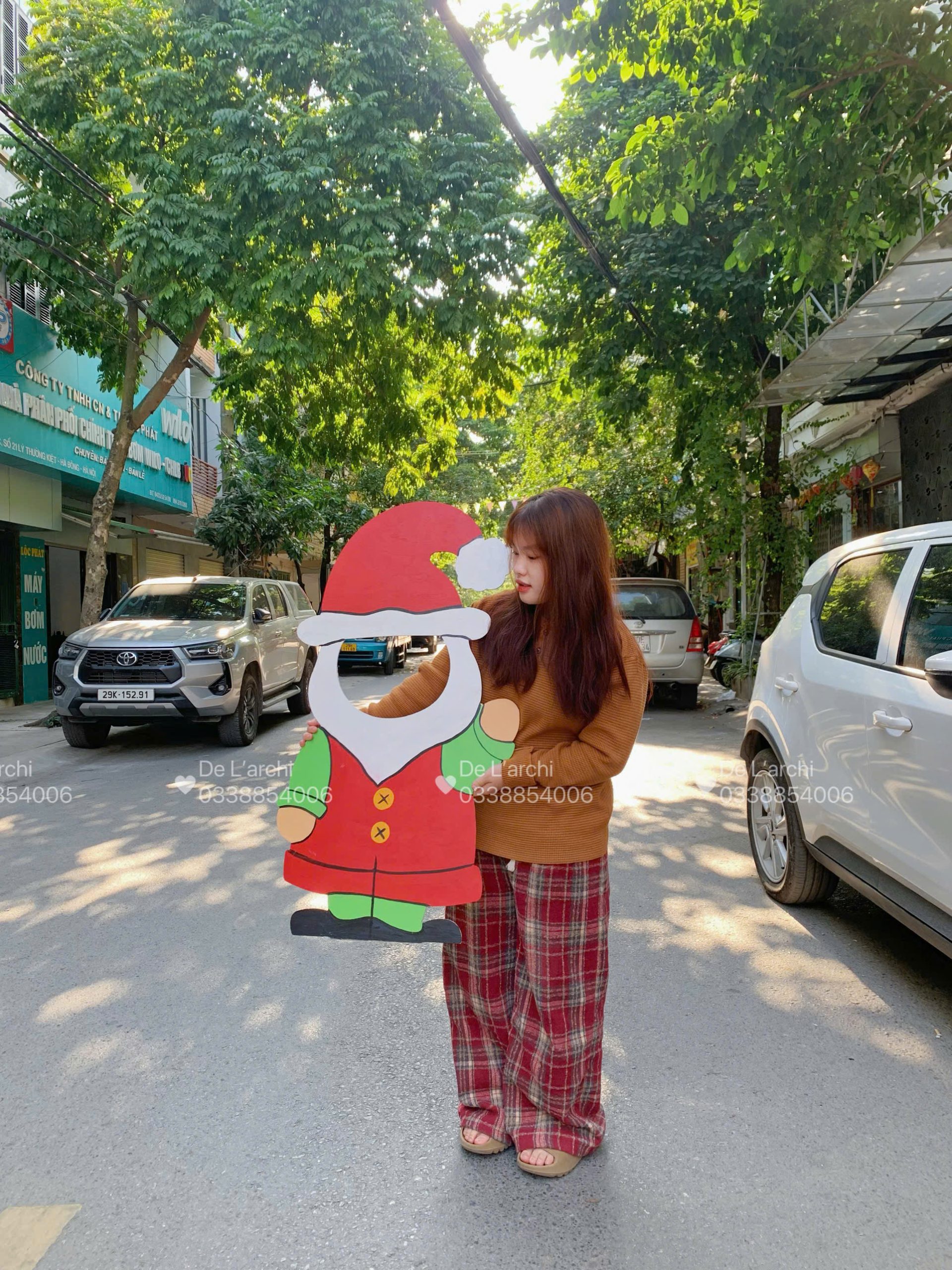 Ông Già Noel Check-in Noel – Standee Chụp Hình Giáng Sinh Siêu Đẹp - Hình ảnh 5
