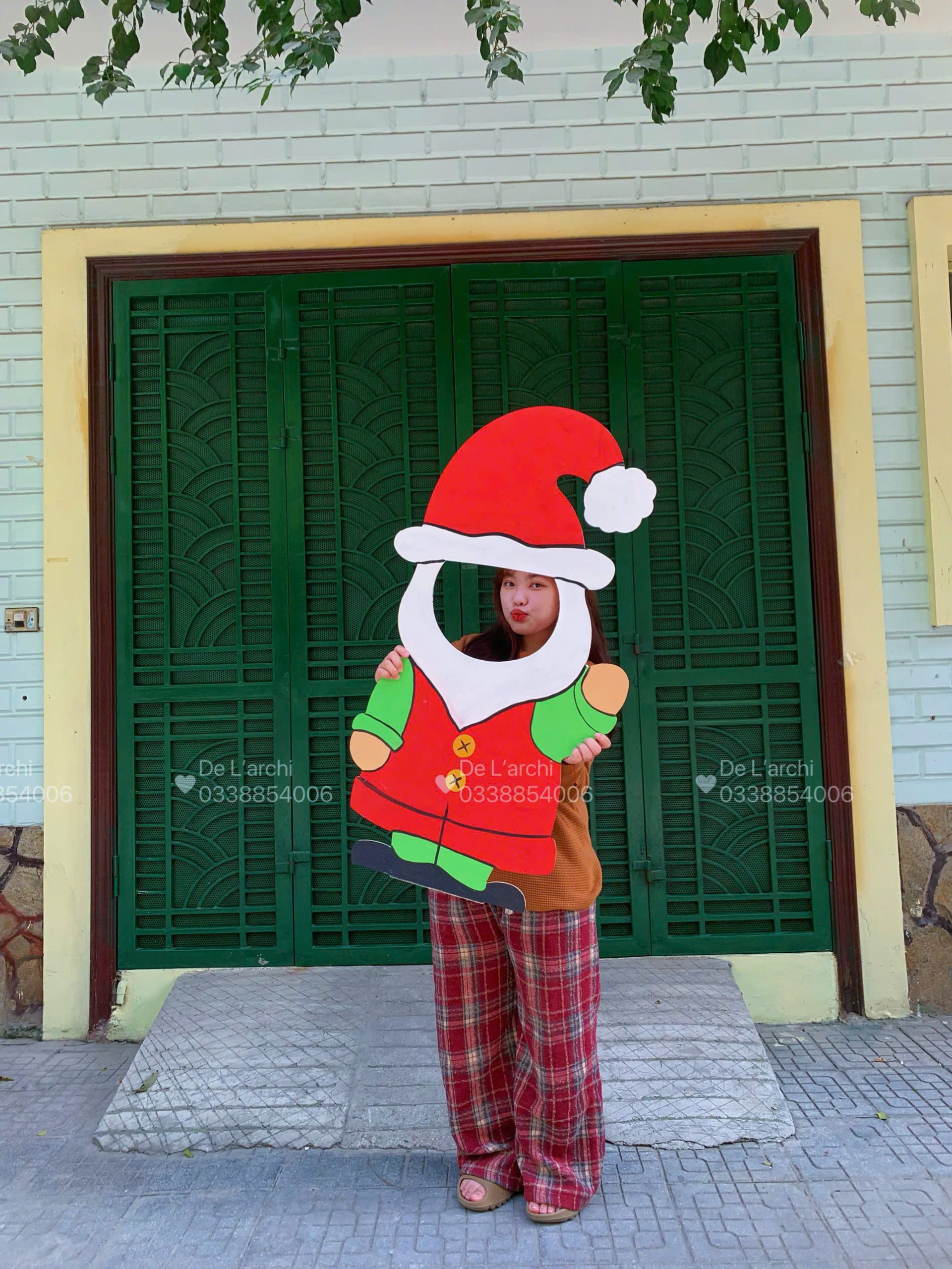 Ông Già Noel Check-in Noel – Standee Chụp Hình Giáng Sinh Siêu Đẹp - Hình ảnh 6