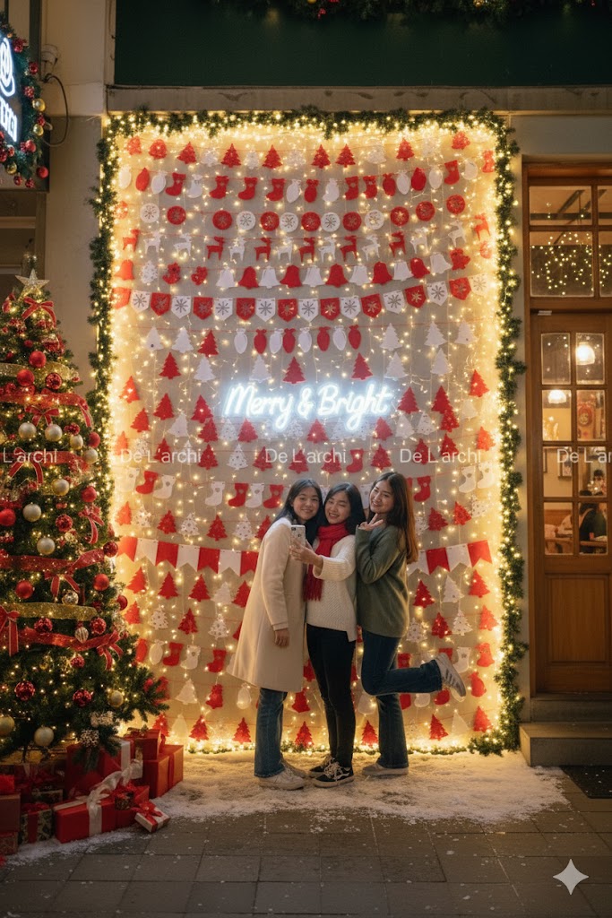 Dây Treo Noel Bằng Nỉ – 8 Hình Siêu Xinh, Trang Trí Cực Đẹp - Hình ảnh 11