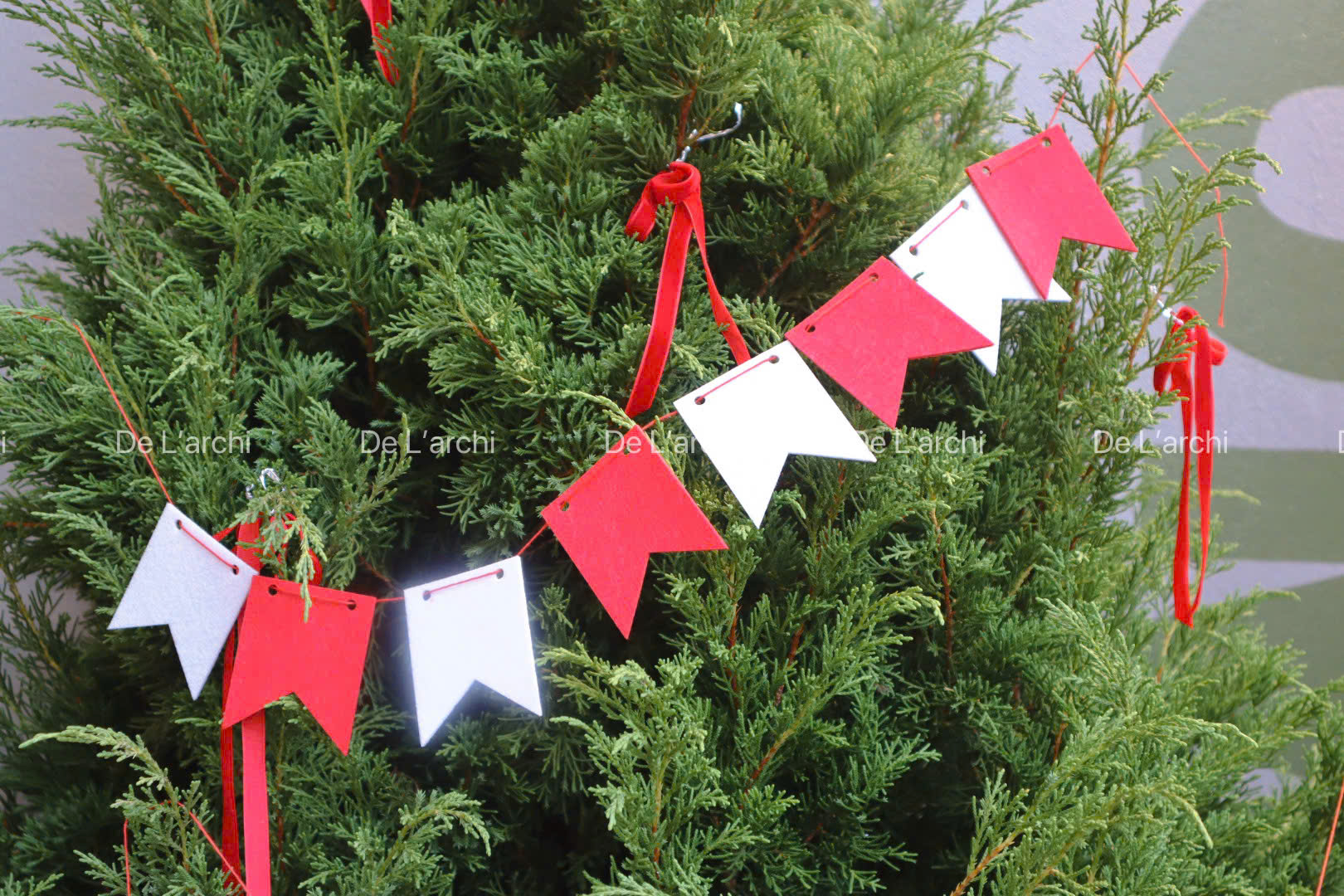 Dây Treo Noel Bằng Nỉ – 8 Hình Siêu Xinh, Trang Trí Cực Đẹp - Hình ảnh 13