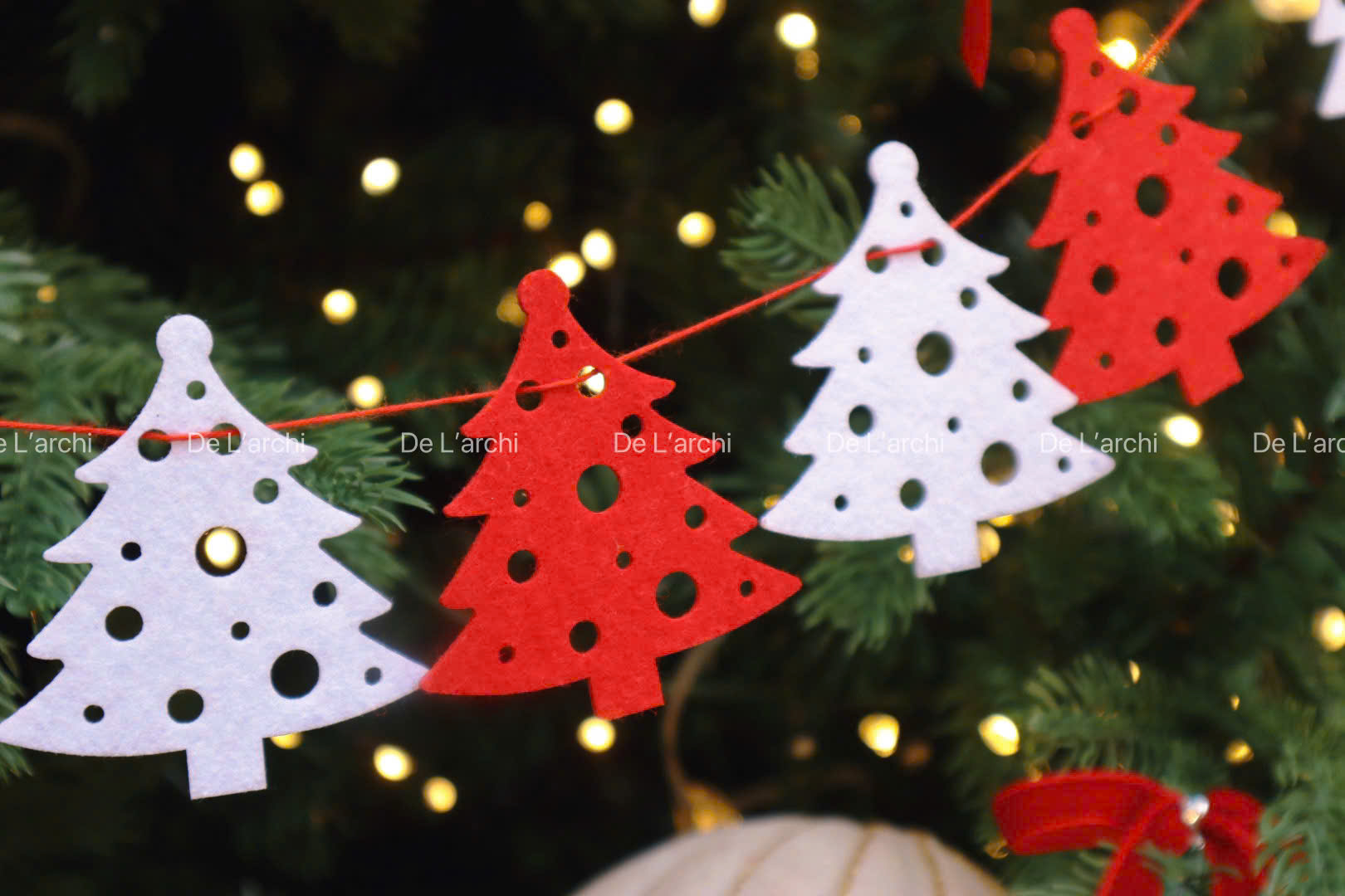 Dây Treo Noel Bằng Nỉ – 8 Hình Siêu Xinh, Trang Trí Cực Đẹp - Hình ảnh 10