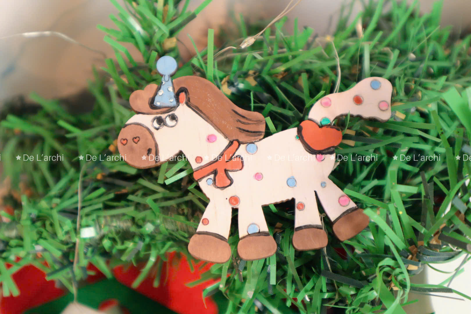 Set Ngựa Gỗ 10 Món – Tặng Kèm 12 Màu + 2 Cọ Cho Bé Thỏa Sức Sáng Tạo - Hình ảnh 6