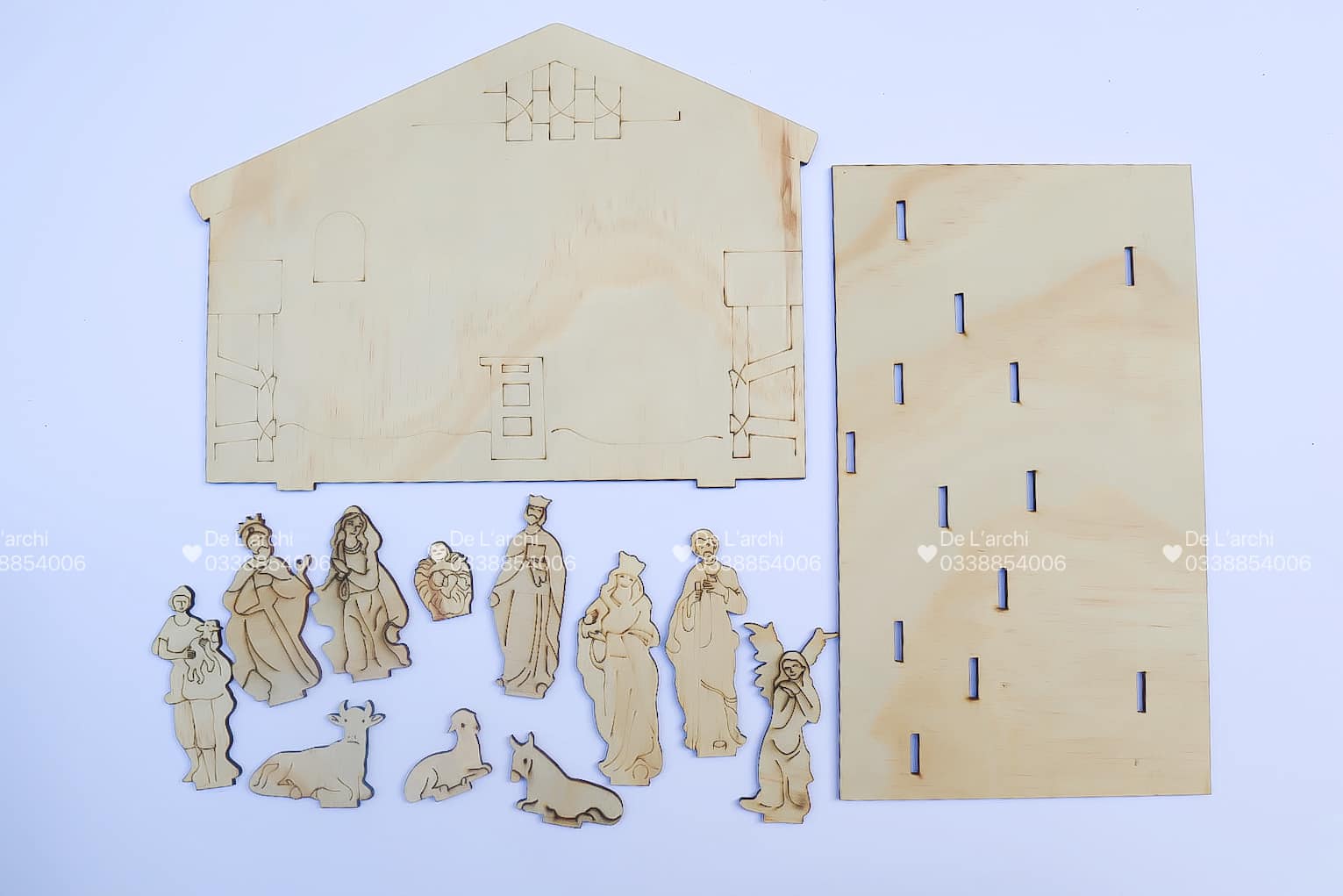 Tượng Chúa 3D Bằng Gỗ Cao Cấp – Sắc Nét, Tôn Nghiêm, Giá Tốt - Hình ảnh 2