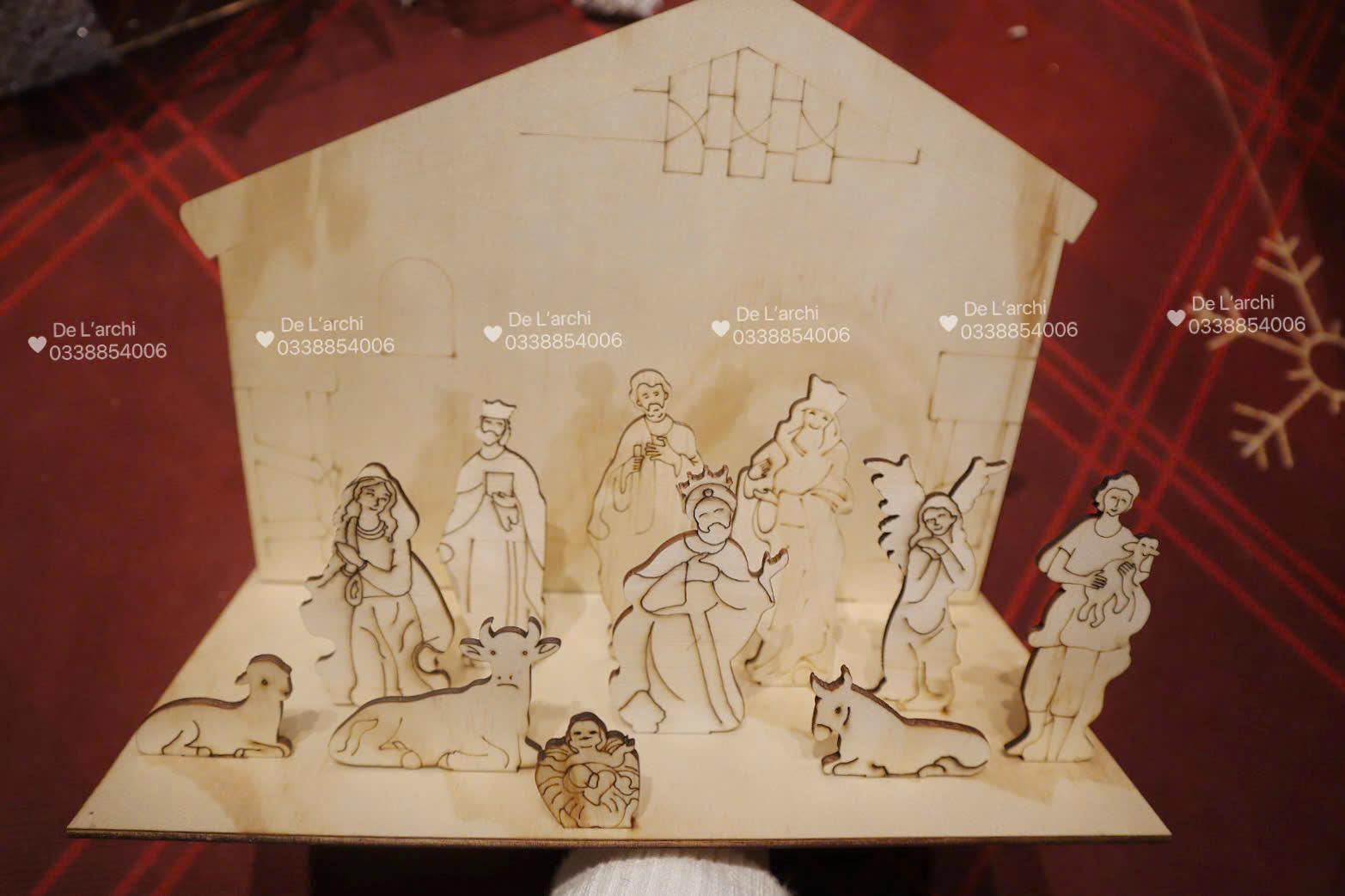 Tượng Chúa 3D Bằng Gỗ Cao Cấp – Sắc Nét, Tôn Nghiêm, Giá Tốt - Hình ảnh 11