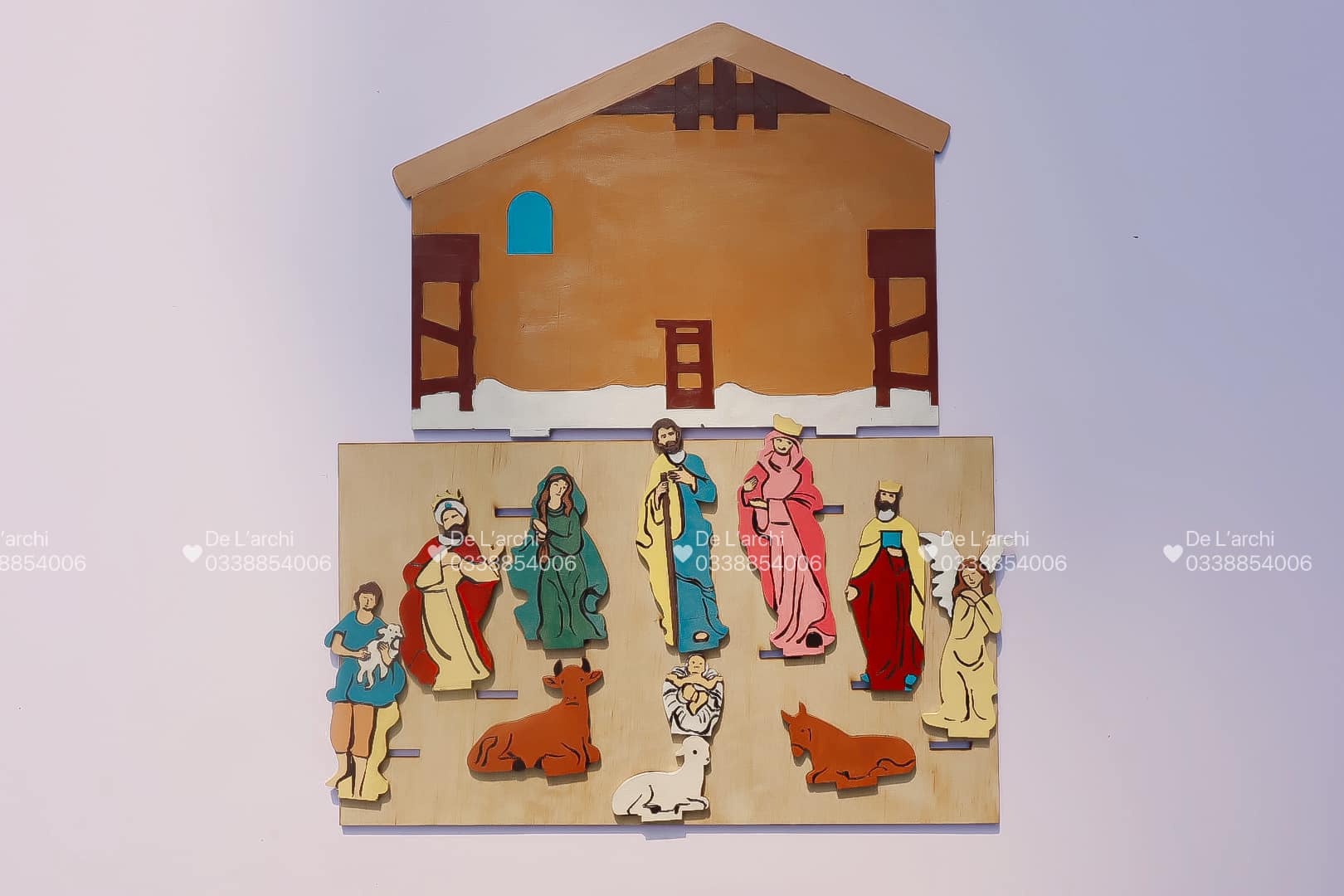 Tượng Chúa 3D Bằng Gỗ Cao Cấp – Sắc Nét, Tôn Nghiêm, Giá Tốt - Hình ảnh 3