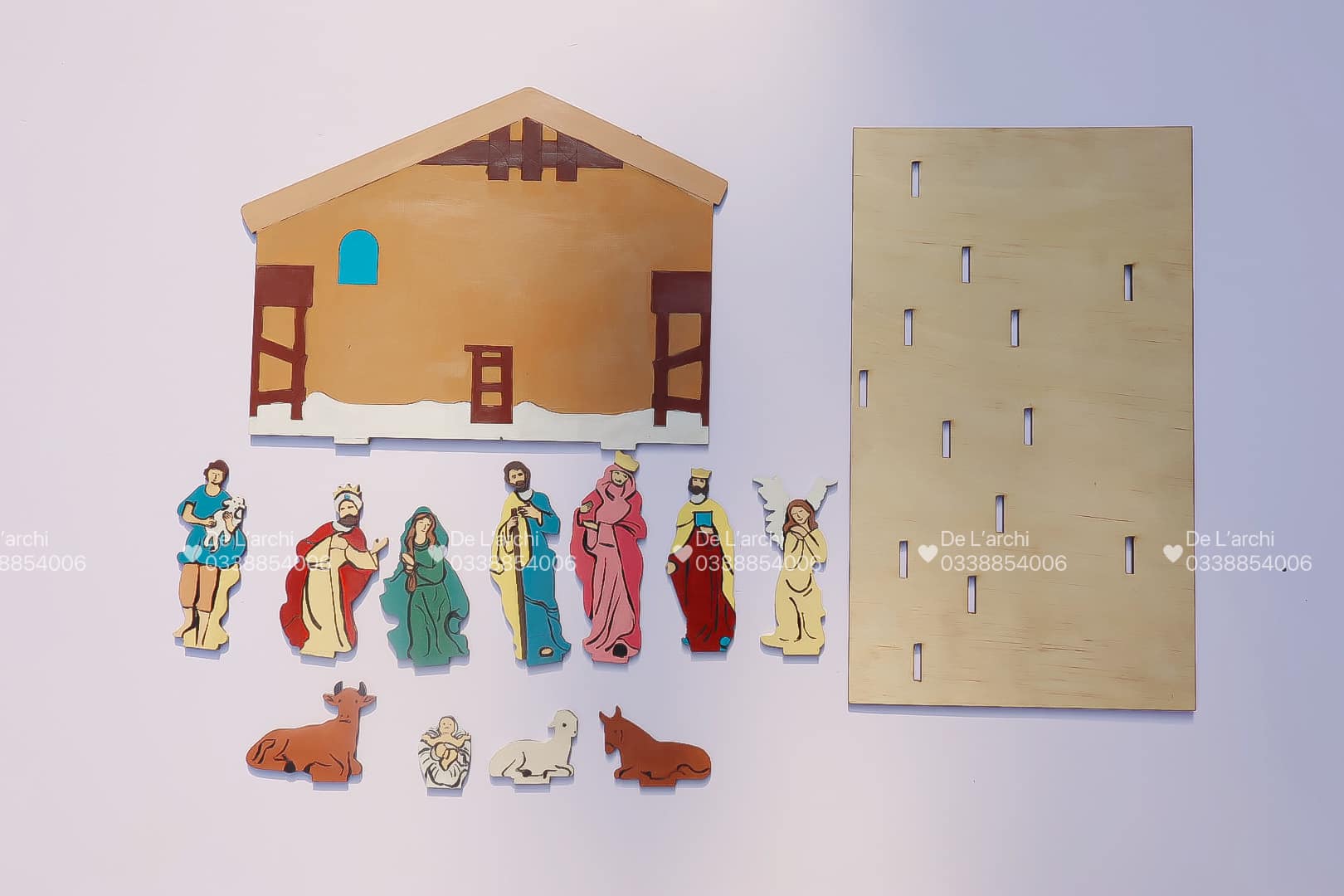 Tượng Chúa 3D Bằng Gỗ Cao Cấp – Sắc Nét, Tôn Nghiêm, Giá Tốt - Hình ảnh 5