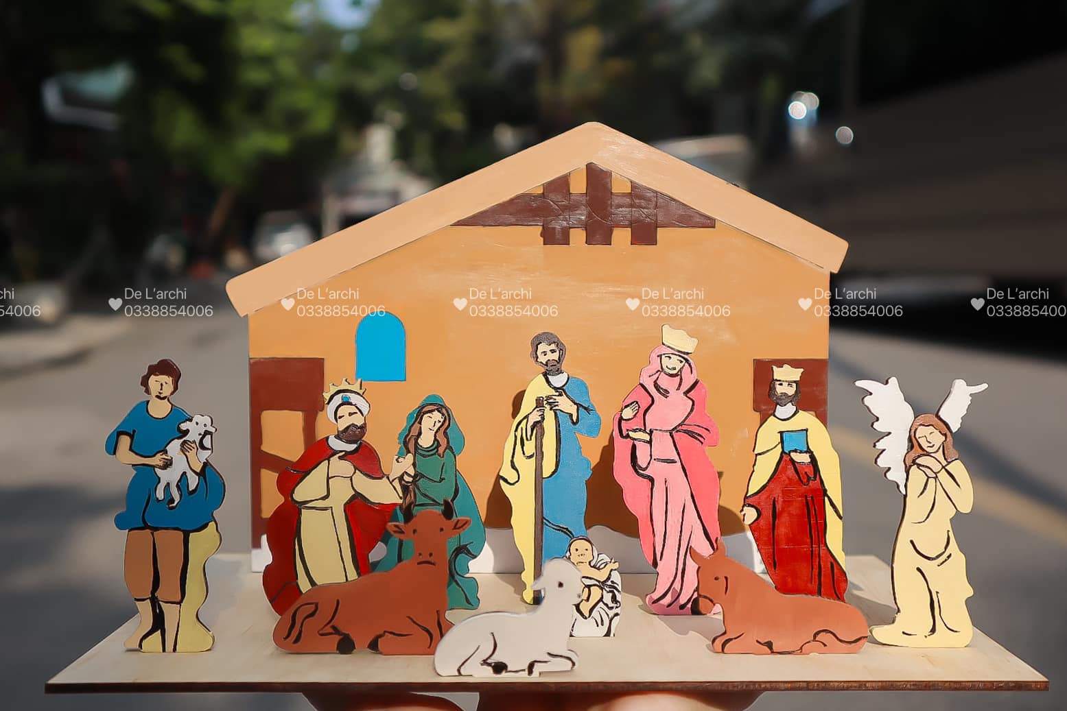 Tượng Chúa 3D Bằng Gỗ Cao Cấp – Sắc Nét, Tôn Nghiêm, Giá Tốt - Hình ảnh 6