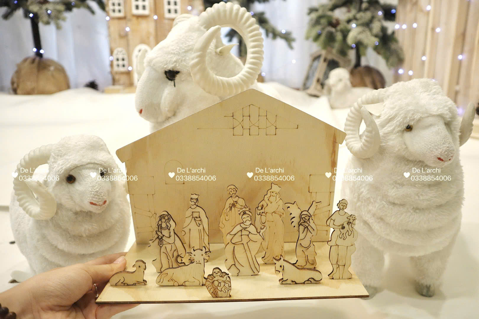 Tượng Chúa 3D Bằng Gỗ Cao Cấp – Sắc Nét, Tôn Nghiêm, Giá Tốt - Hình ảnh 8