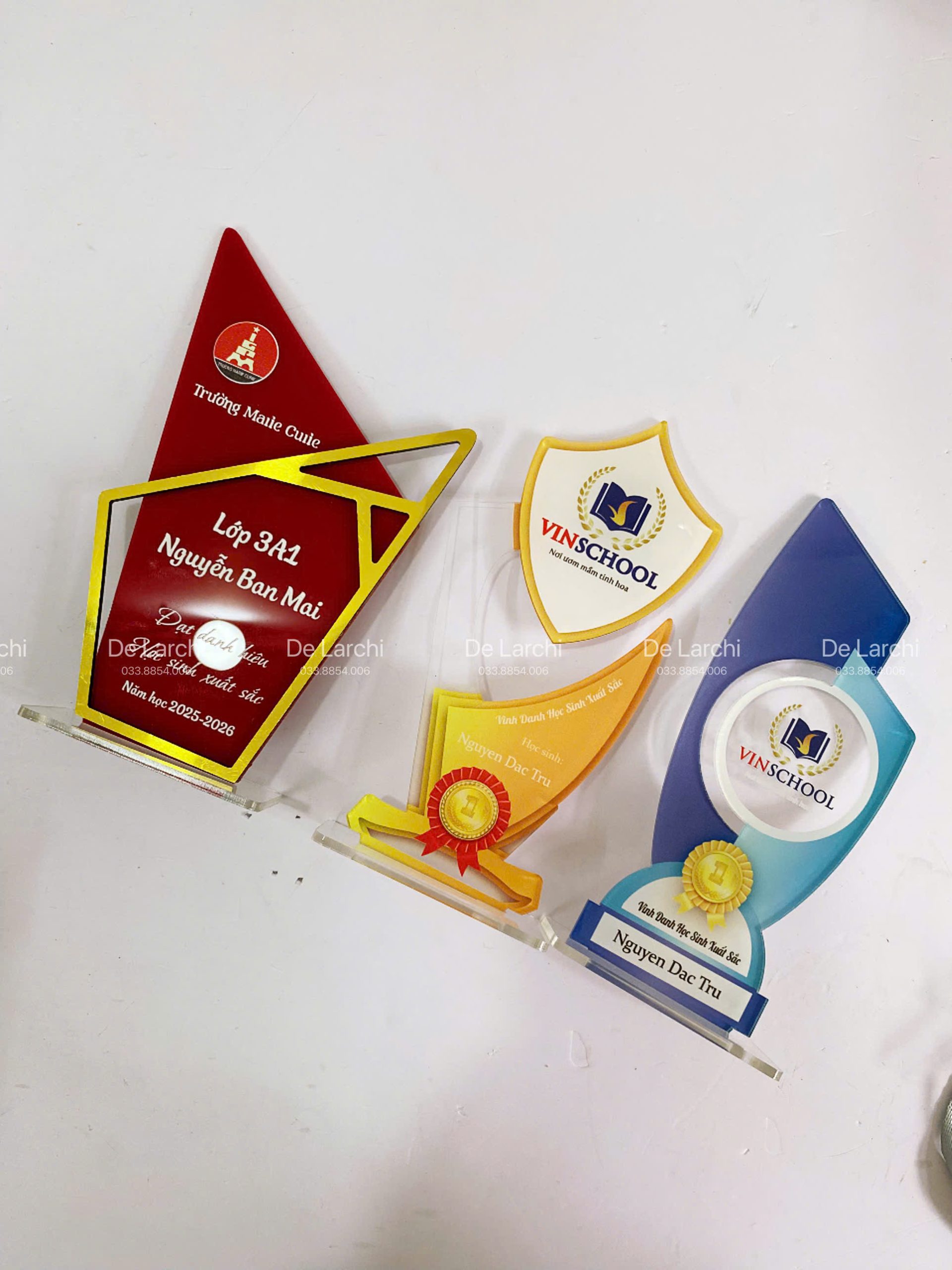 Cup Tốt Nghiệp Xinh – Gỗ & Mica, In UV Sắc Nét - Hình ảnh 5