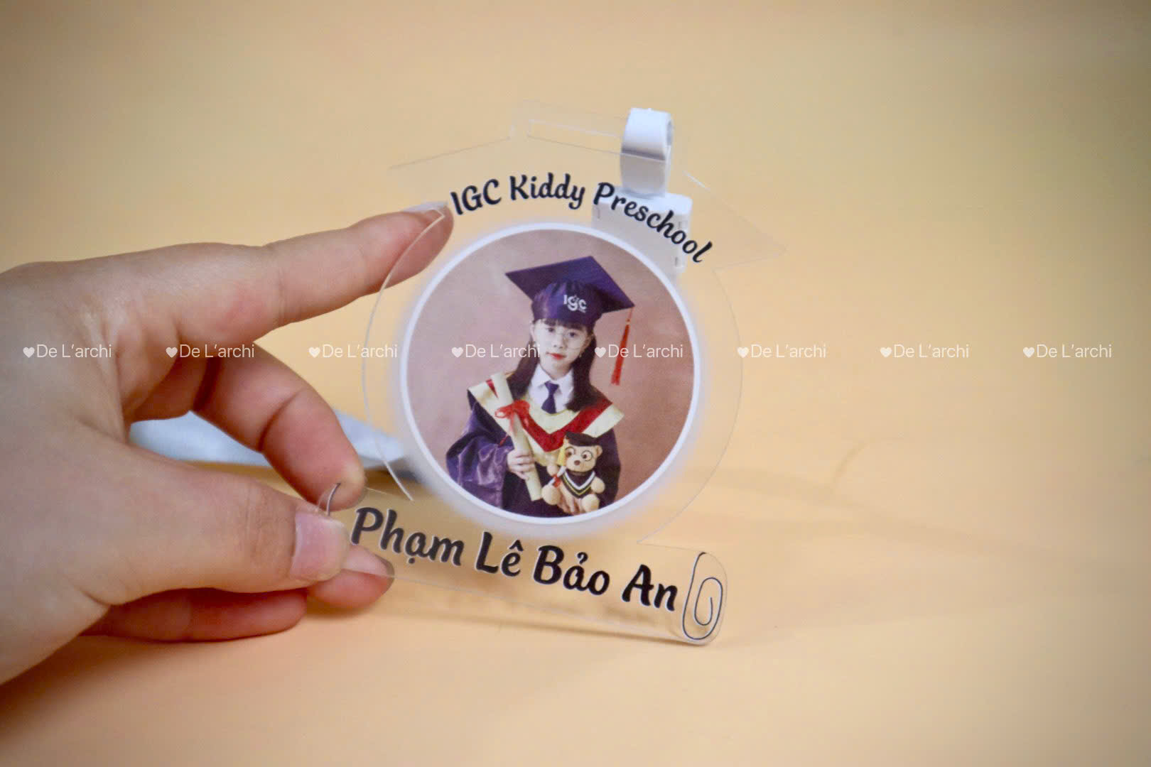 Huy Chương Thiết Kế Theo Yêu Cầu – Tên, Logo, Ảnh Bé - Hình ảnh 8