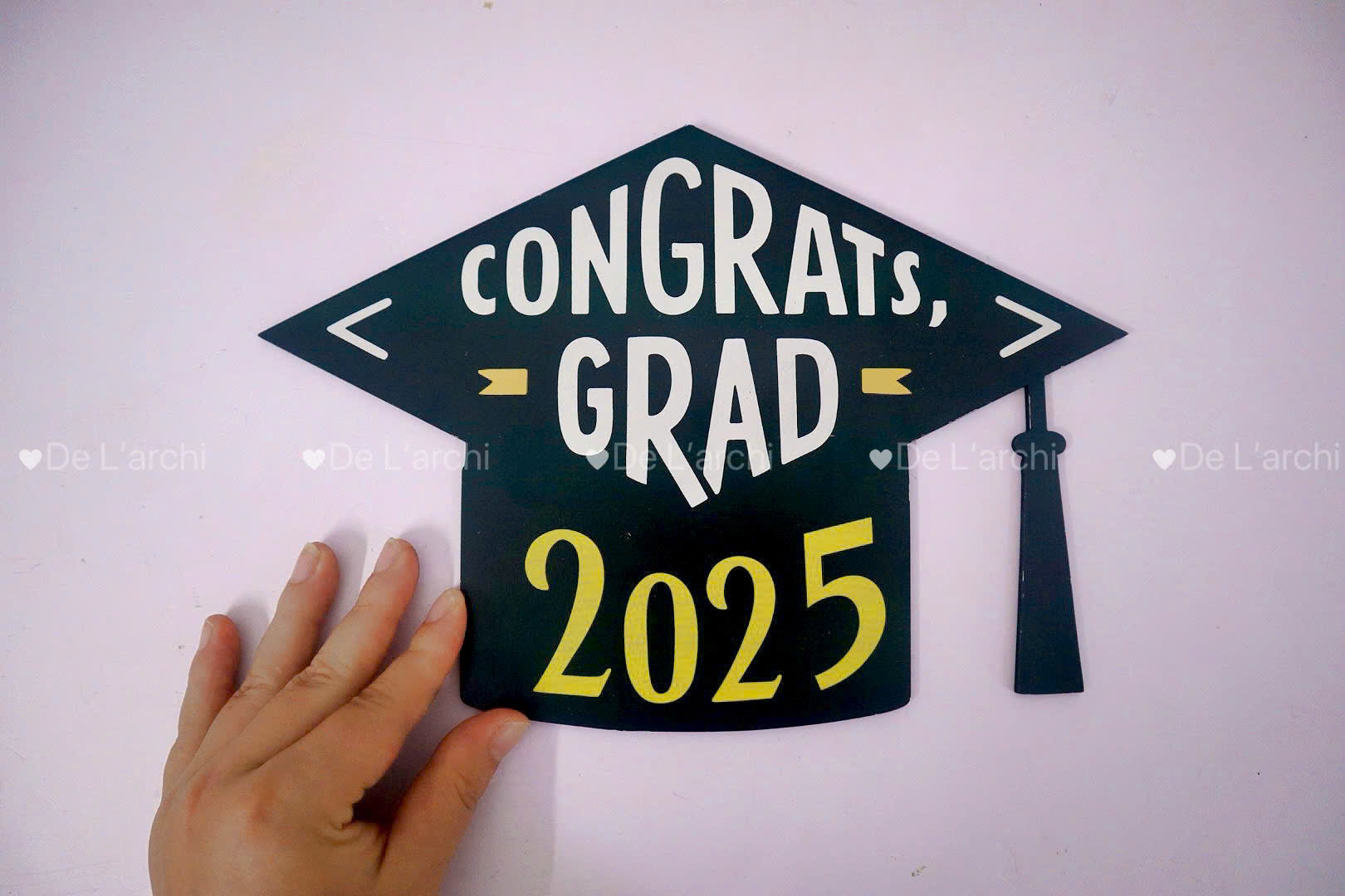 Combo 10 Phụ Kiện Checkin Tốt Nghiệp – Gỗ 3mm In UV - Hình ảnh 9